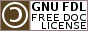GNU Free Documentation License 1.3 badge
