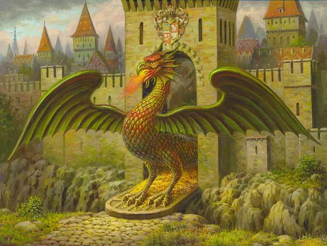 Artist's impression of a Ziz