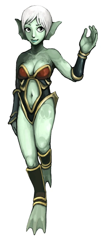 One of the students, not in her school uniform. Bit Blot - http://www.bit-blot.com/aquaria/ (CC BY-SA 3.0 Unported)