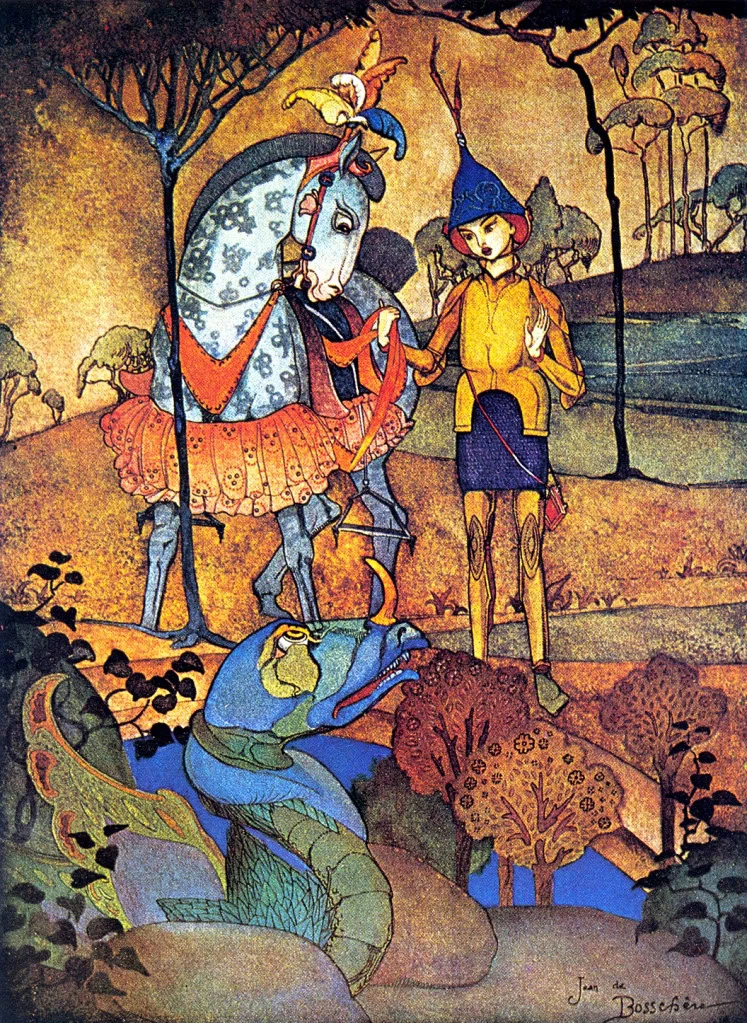 Lady Natala confronts the Tarrasque.