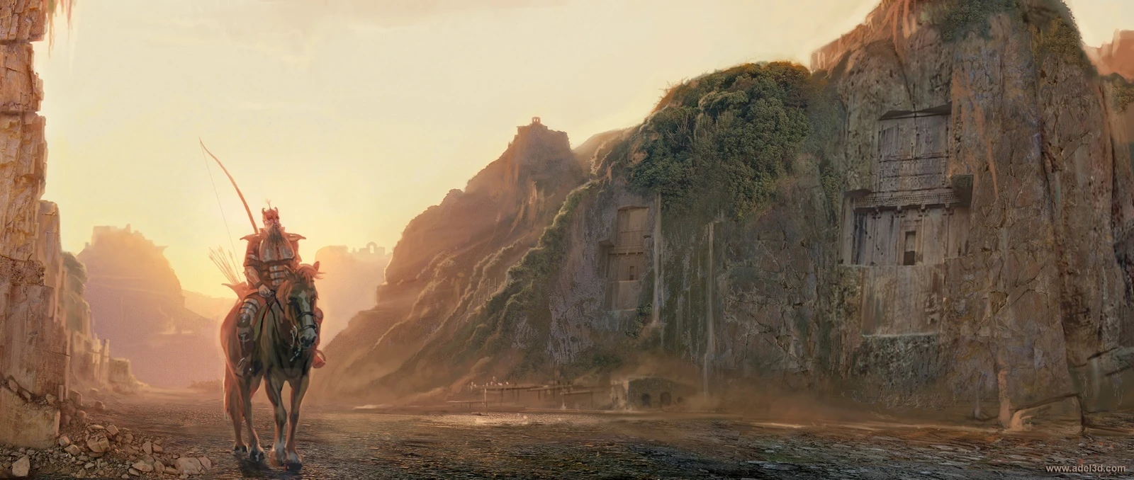 Rostam Riding Toward the History, Adel Adili, CC BY-SA 3.0 (Unported)