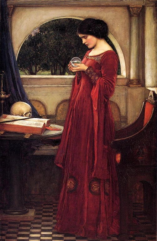 The Crystal Ball, John William Waterhouse